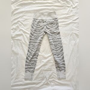 Zebra tiger pattern workout pants gym leggings
